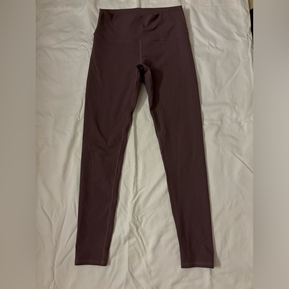 Purple workout pants, size large but they run small